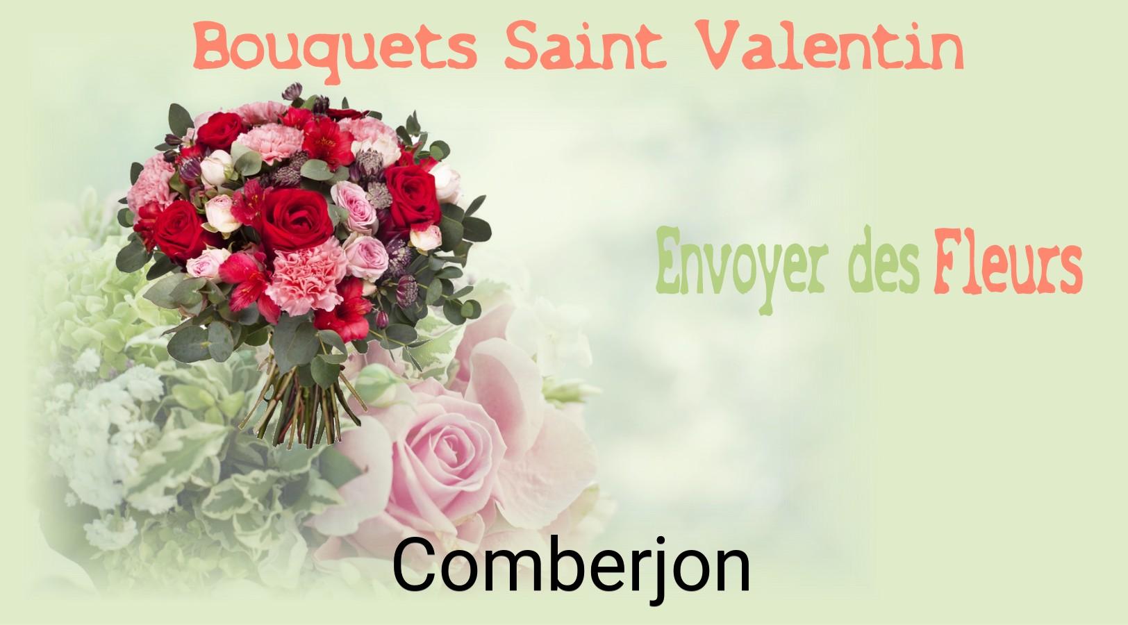 Roses de Saint-Valentin livrées à Comberjon